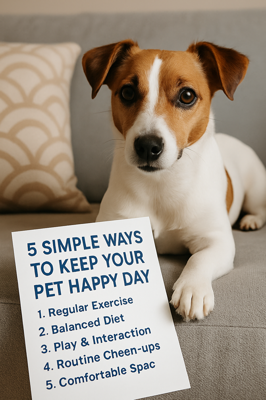 5 Simple Ways to Keep Your Pet Happy Every Day