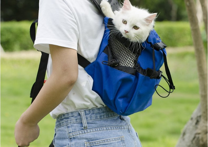 Breathable Pet Backpack – Safe, Comfy Travel for Pets
