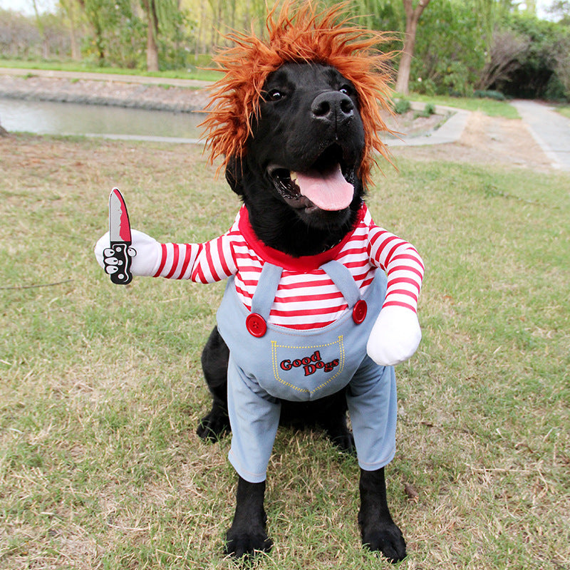 Funny Pet Halloween Outfit , Dress Up Your Pup