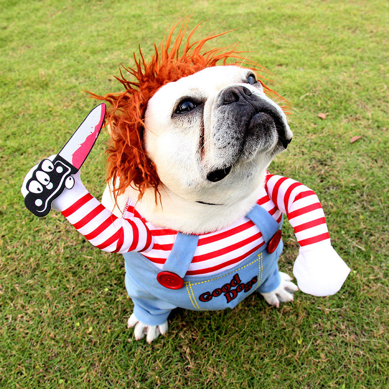 Funny Pet Halloween Outfit , Dress Up Your Pup
