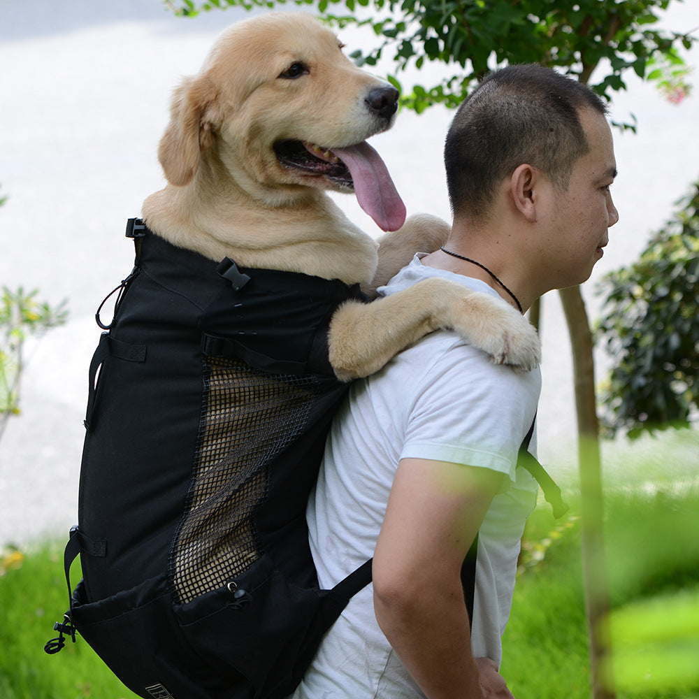 Breathable Pet Backpack – Safe, Comfy Travel for Pets