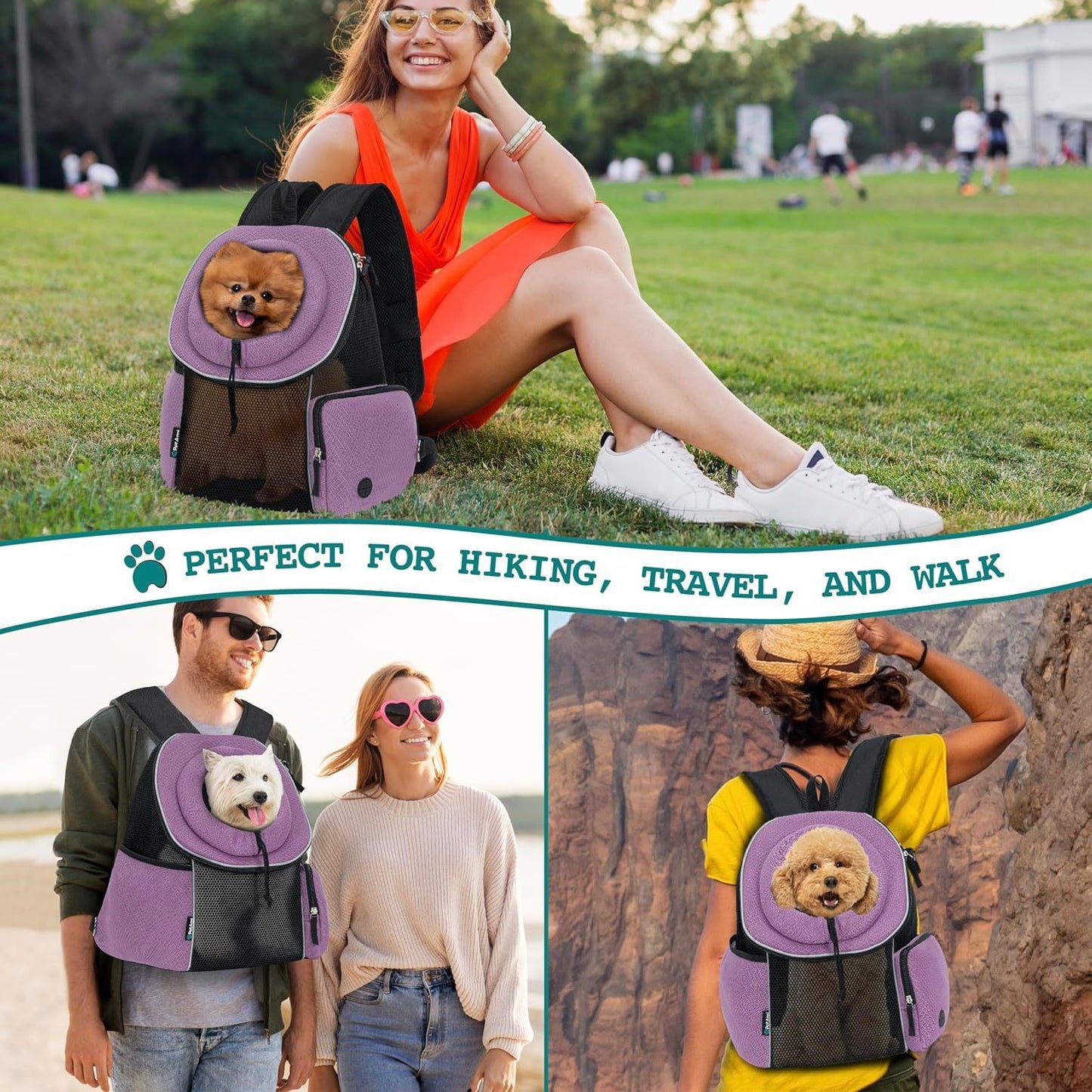 Portable Dog Carrier Backpack – Safe, Cozy Travel Anywhere