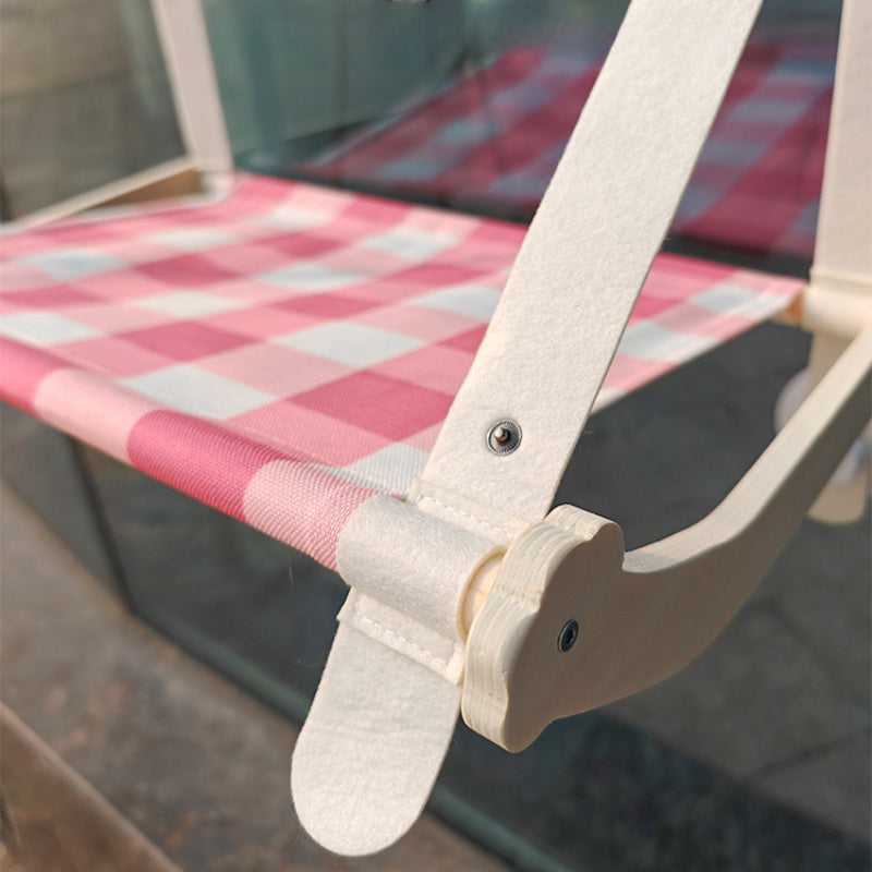 Wooden Cat Hammock – Cozy Sun Seat Bed for Pets