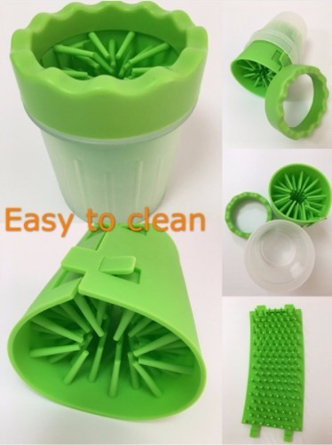 Portable Dog Paw Cleaner – Gentle Wash for Muddy Paws