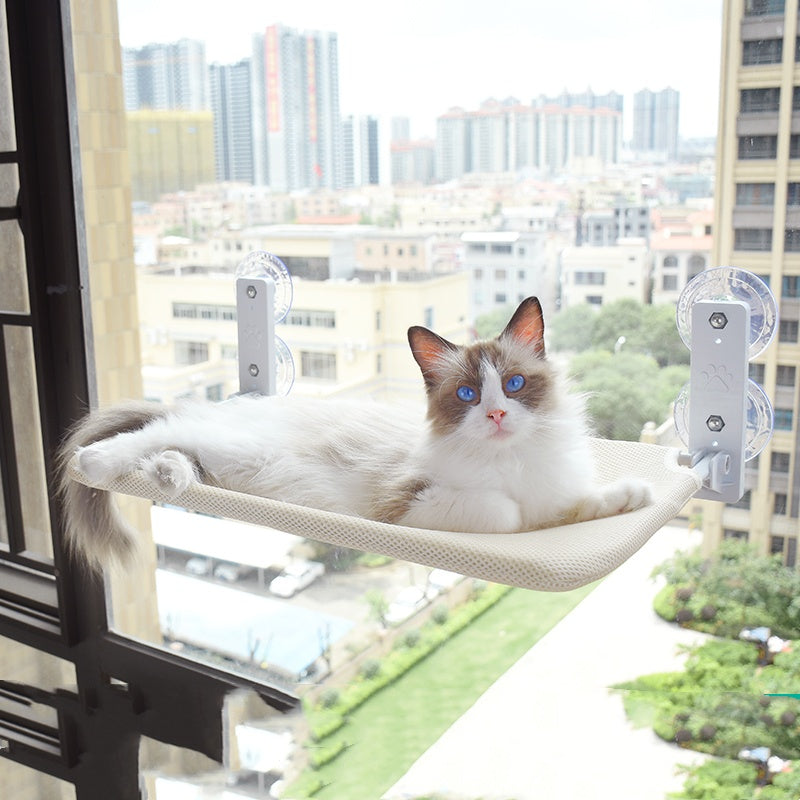 Sunny Cat Window Seat – Strong Suction Cup Hammock