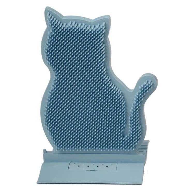 Cat Corner Self-Grooming Brush with Catnip Fun