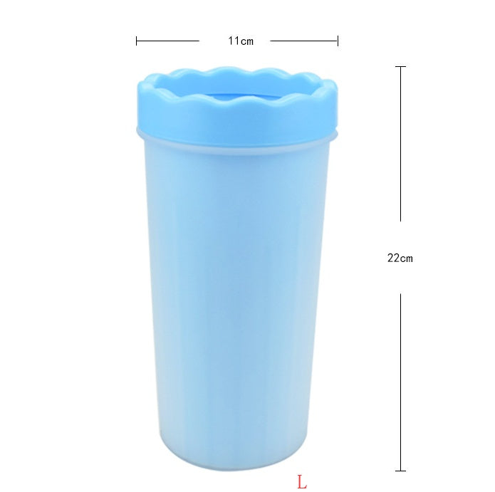 Portable Dog Paw Cleaner – Gentle Wash for Muddy Paws