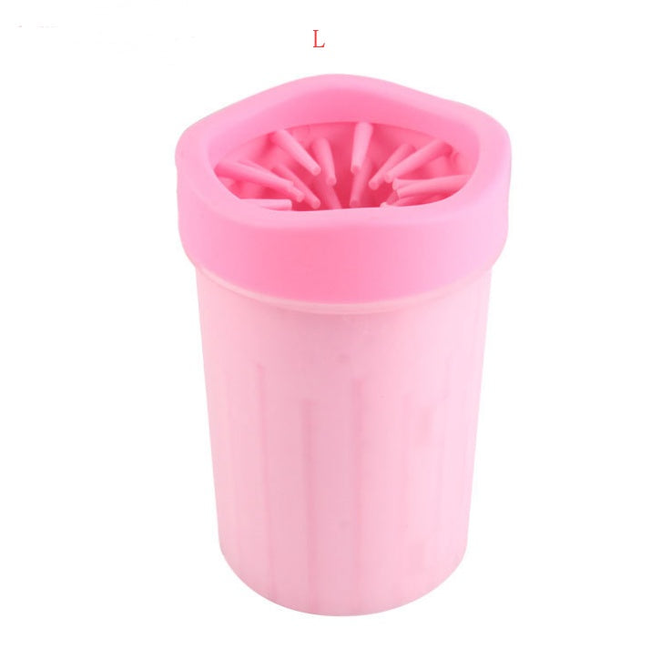 Portable Dog Paw Cleaner – Gentle Wash for Muddy Paws