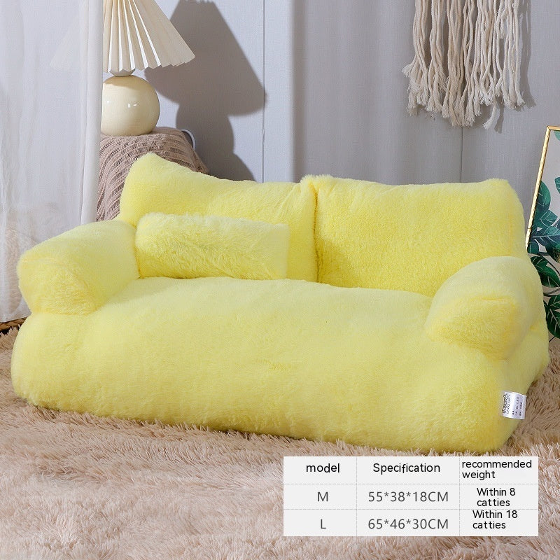 Luxury Cat Sofa Bed , Perfect Nap Spot for Pets