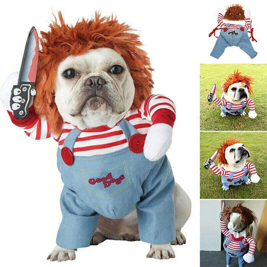 Funny Pet Halloween Outfit ,  Dress Up Your Pup