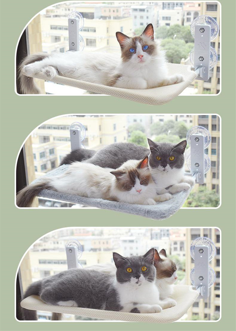 Sunny Cat Window Seat – Strong Suction Cup Hammock